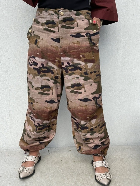 MILAN CARGO PANTS - CAMOUFLAGE