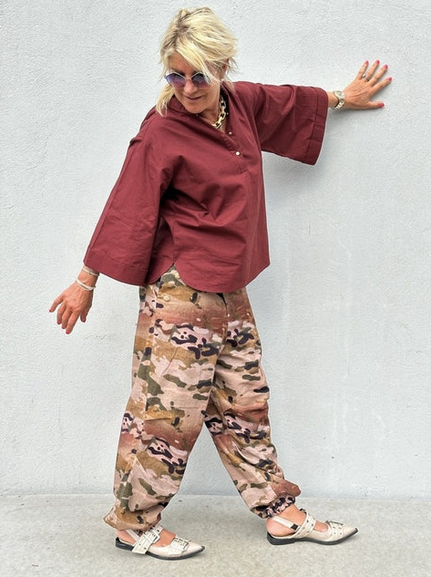 MILAN CARGO PANTS - CAMOUFLAGE