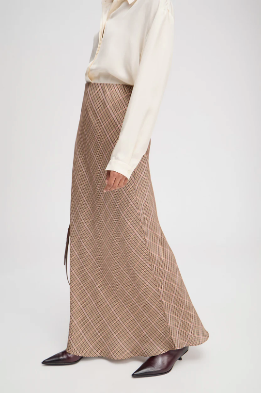 BARDOT SKIRT - MOCCA