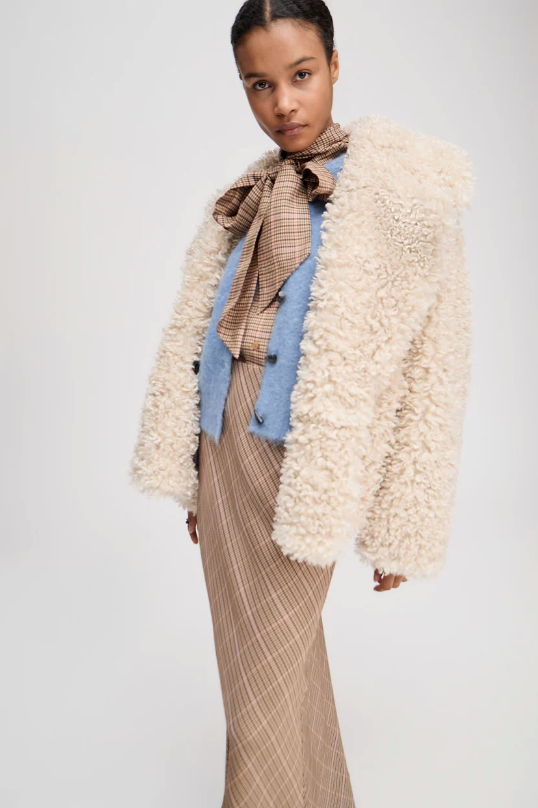 BARDOT SKIRT - MOCCA