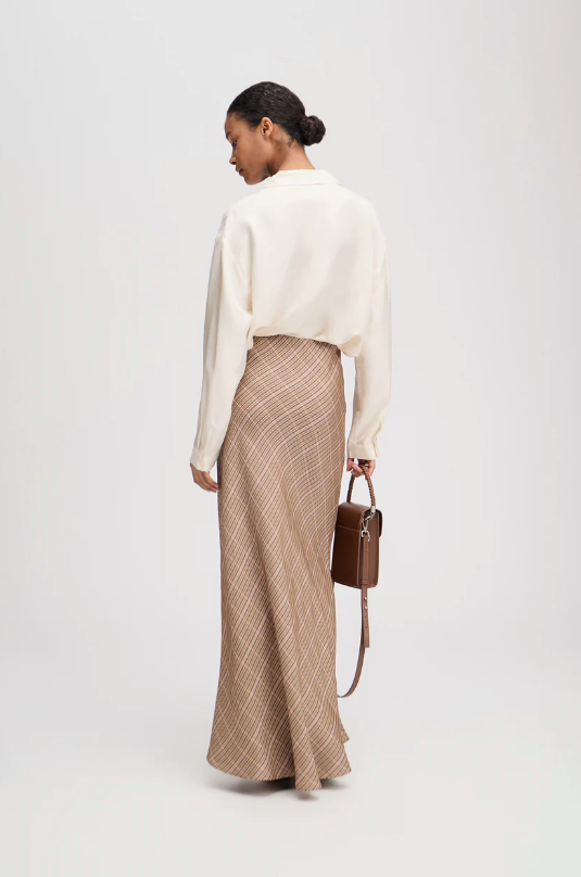 BARDOT SKIRT - MOCCA