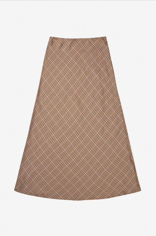BARDOT SKIRT - MOCCA