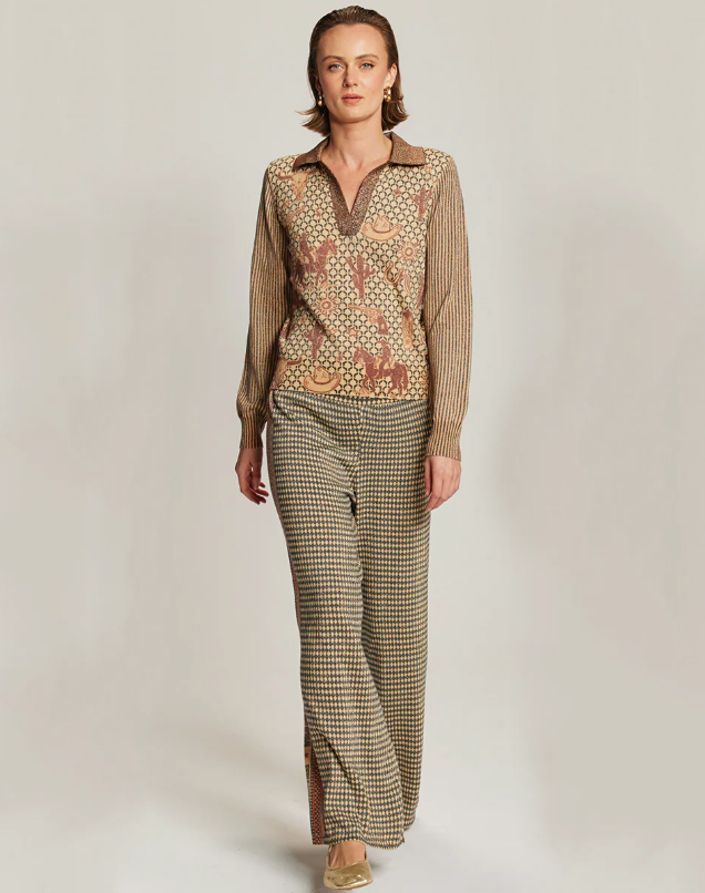 MICHELLE RODEO KNIT PANTS