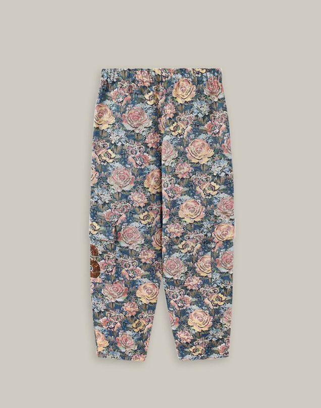 RILEY JACQUARD JOGGERS PANTS - BLUE
