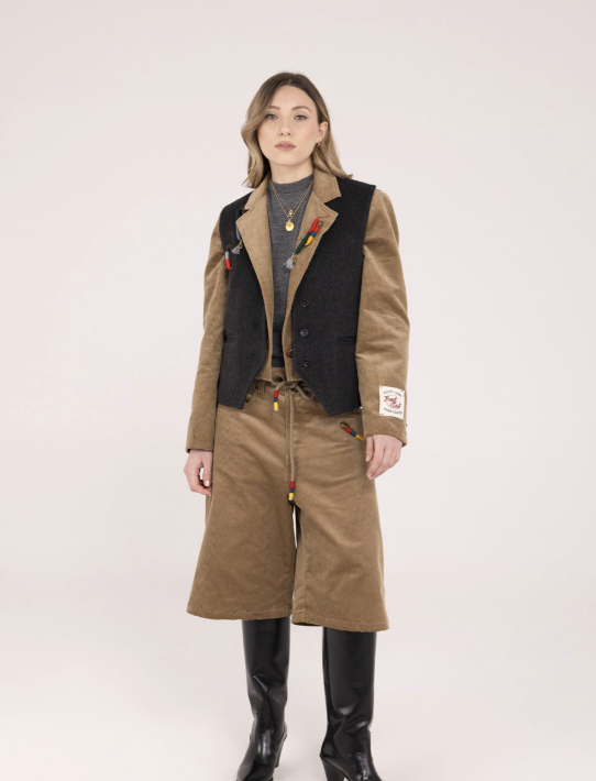 PINS WOOL VEST