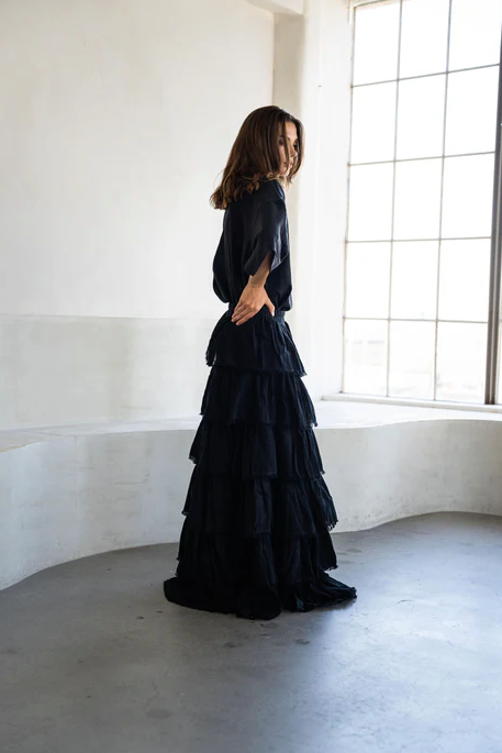 UNTAMED SOUL SKIRT - BLACK