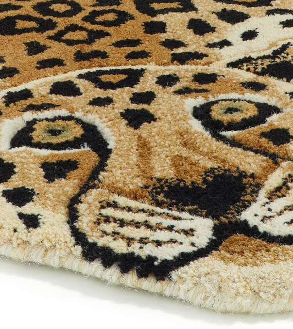 LOONY LEOPARD RUG - LARGE