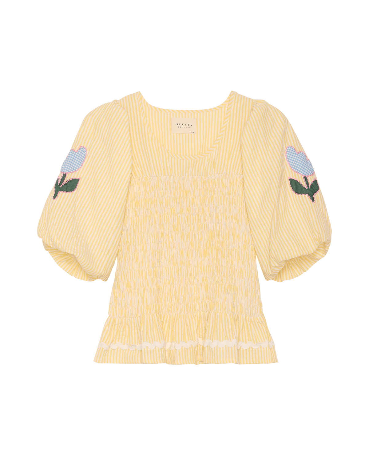 SVEA TOP - YELLOW STRIPES