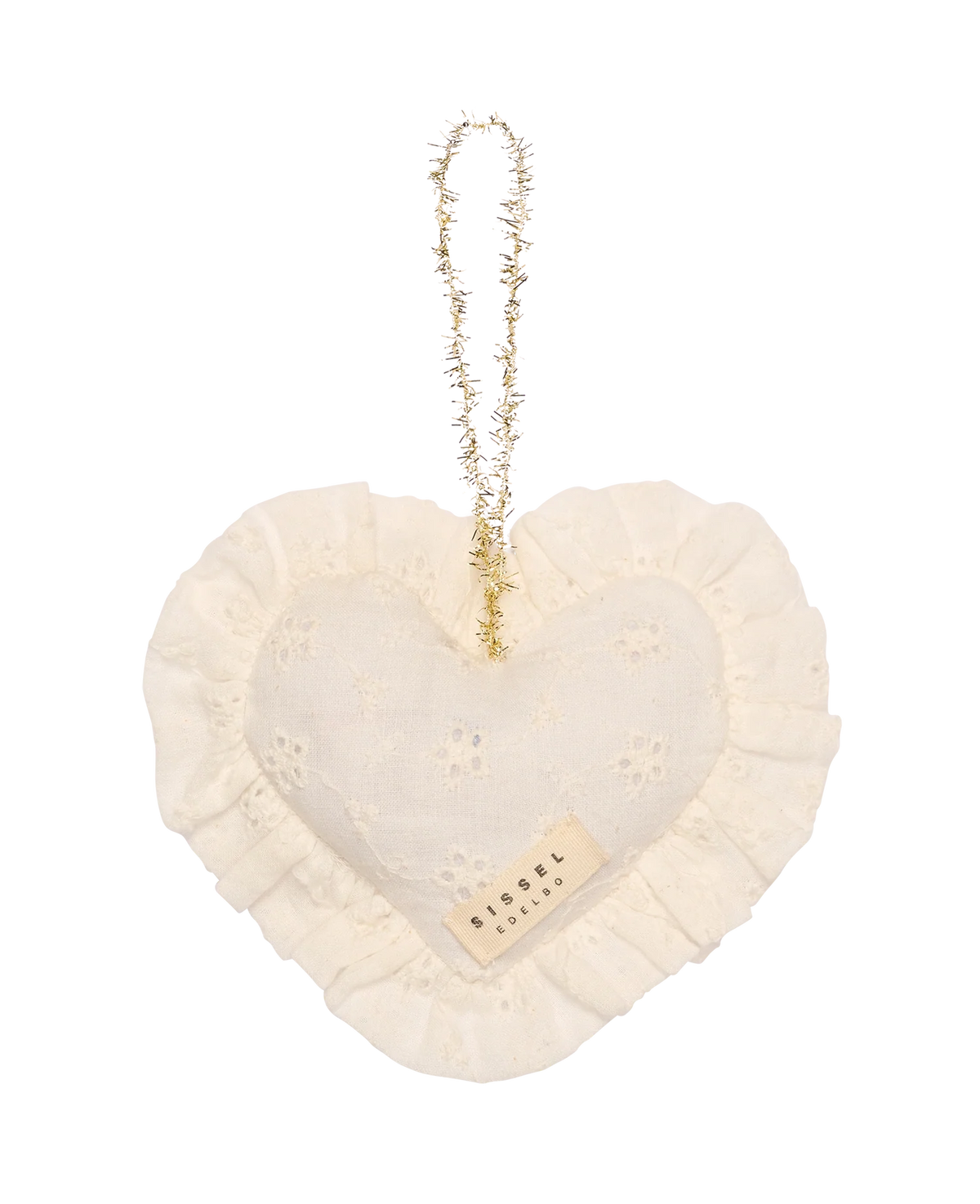 SWEETHEART ORNAMENT - OFF WHITE