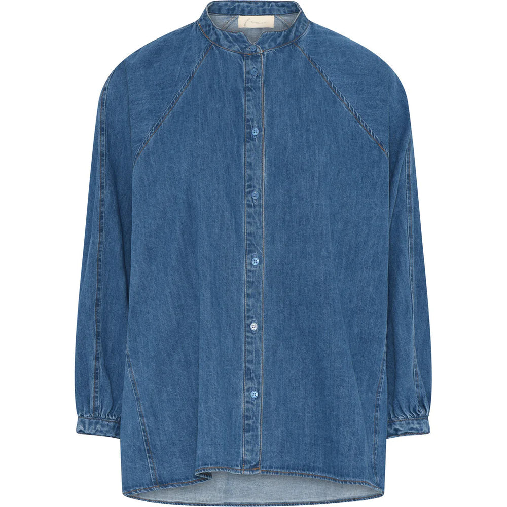 TOKYO IS SHORT DENIM SHIRT