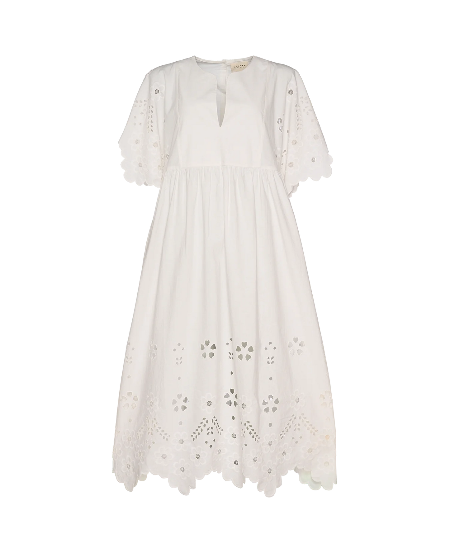TRINE DRESS - WHITE
