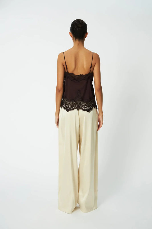 BLONDE TOP - DARK BROWN