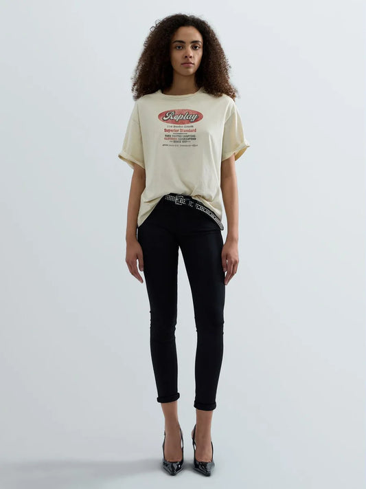 LUZ SKINNY-FIT JEANS SORT