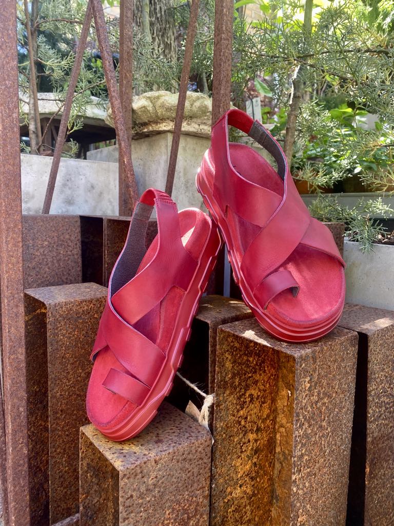GASOLINE ROSSO SANDAL