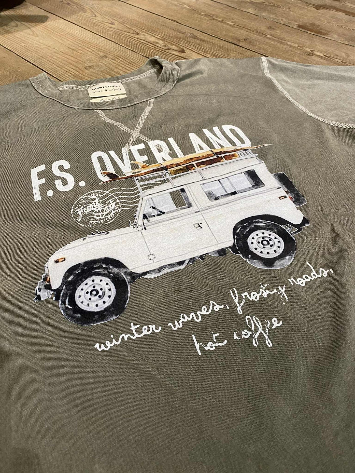 OVERLAND T-SHIRT - SLATE GREEN