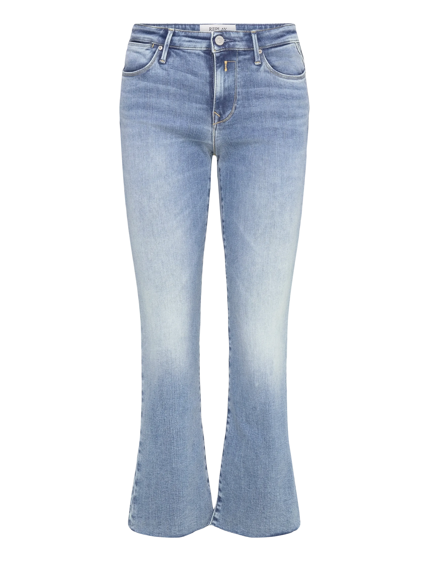 ZOLIE FLARE JEANS - BLUE DENIM