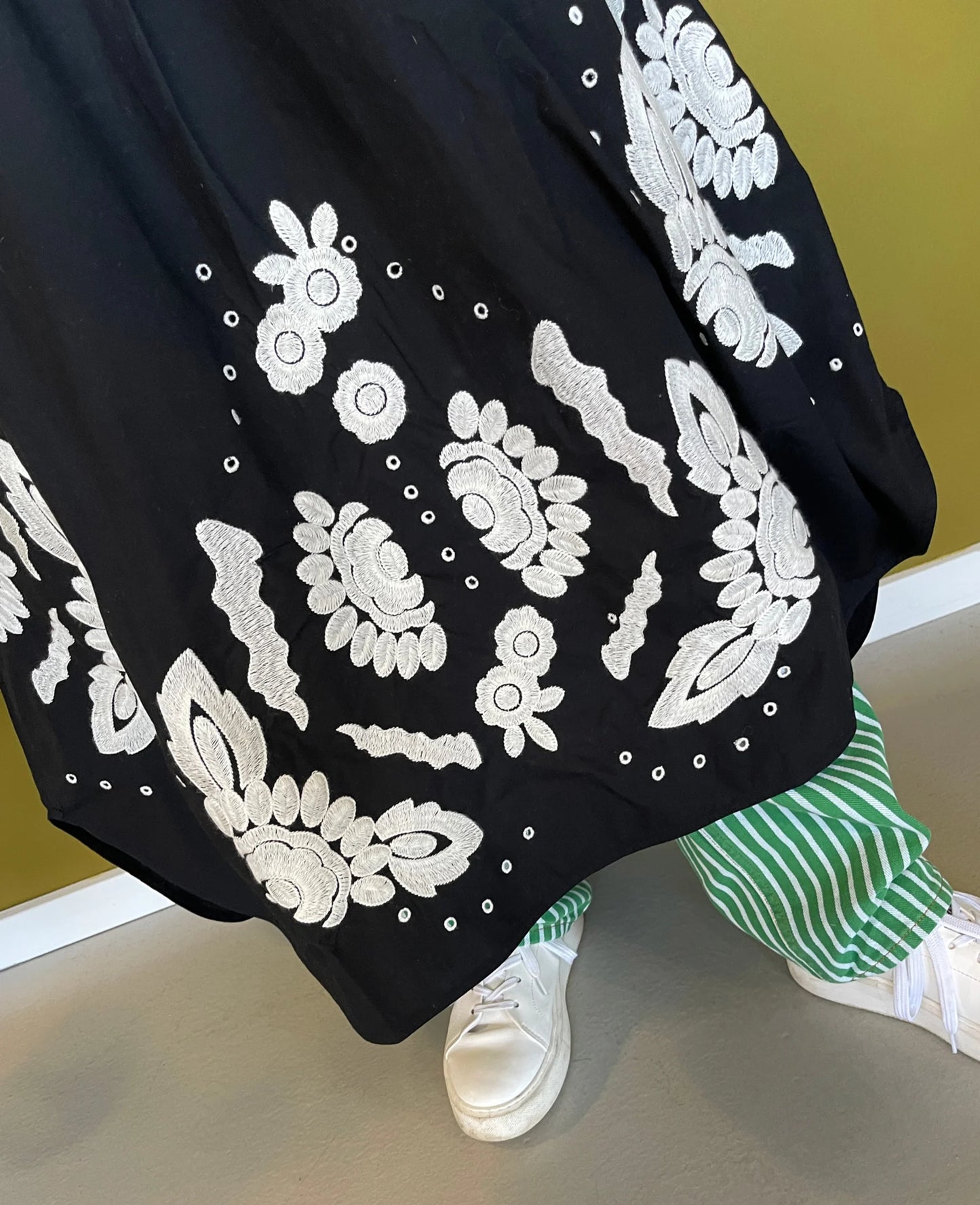 RIKKE ORGANIC DRESS - SORT