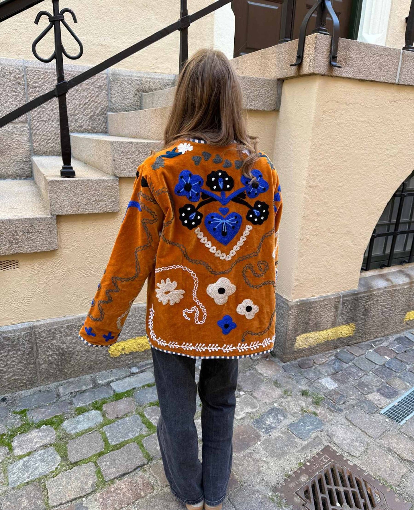 MAGGIE JACKET VElVET BROWN