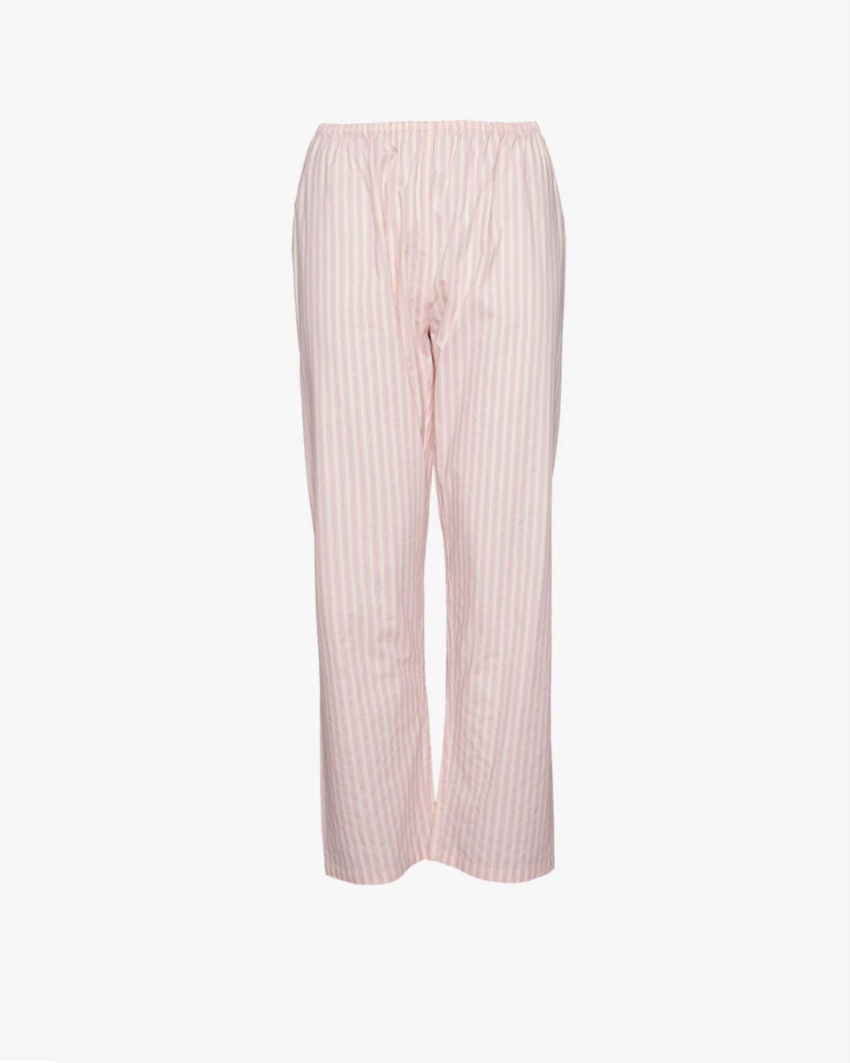 Asta Organic Cotton Pants - Pink stripe