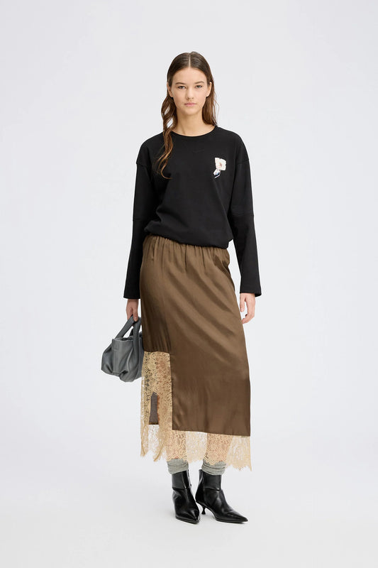RAVN SKIRT - BROWN