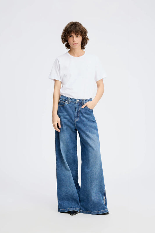 REWARI DENIM PANTS - BLUE