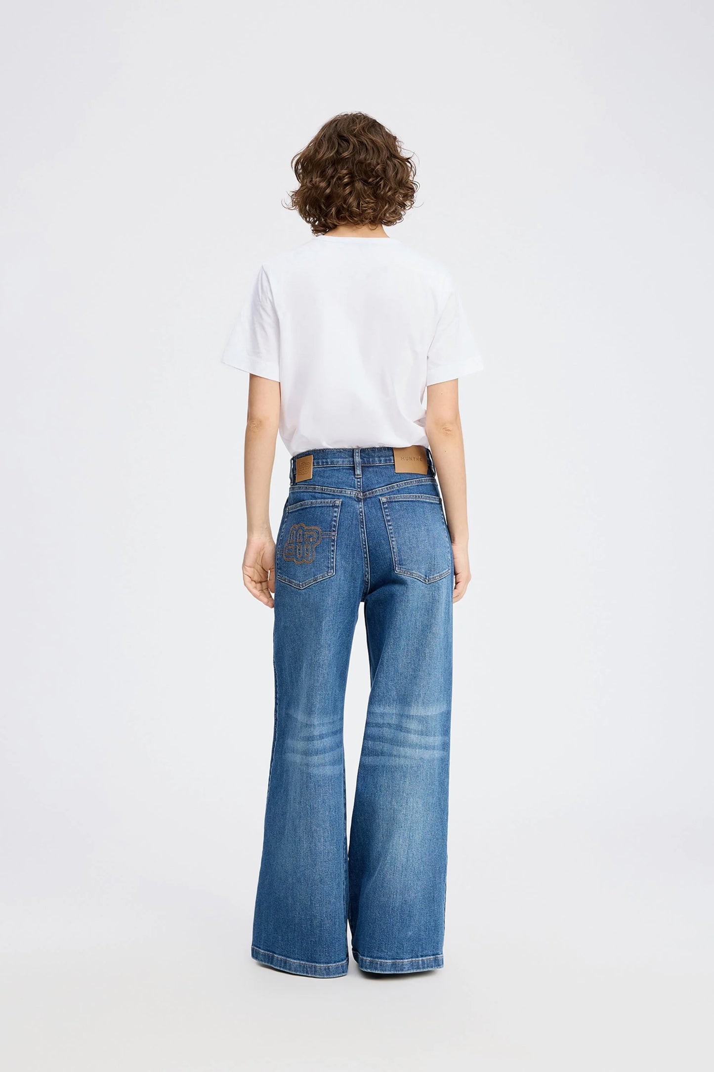 REWARI DENIM PANTS - BLUE