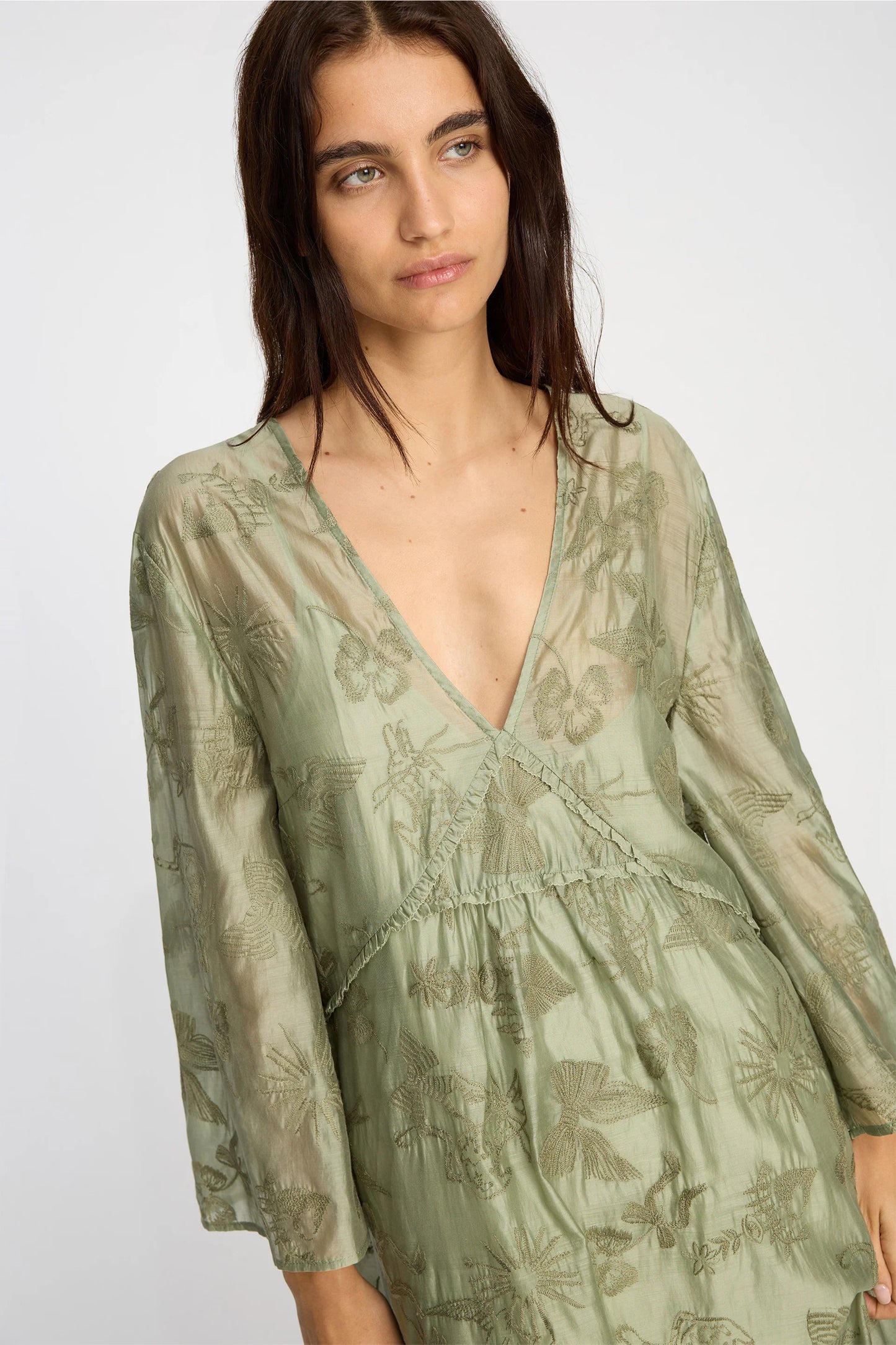 BORIS DRESS - GREEN