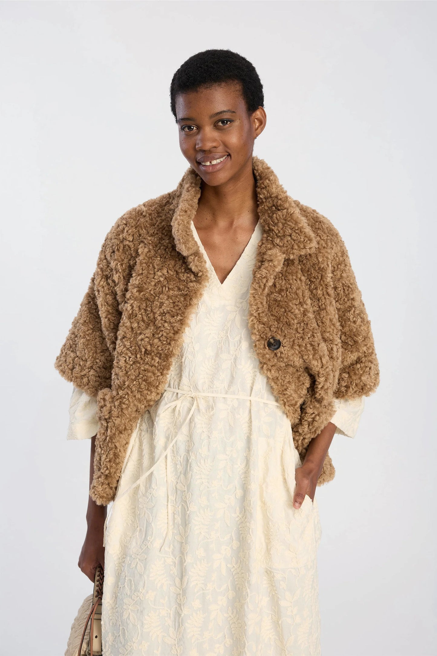 BYRUS DRESS - CREME