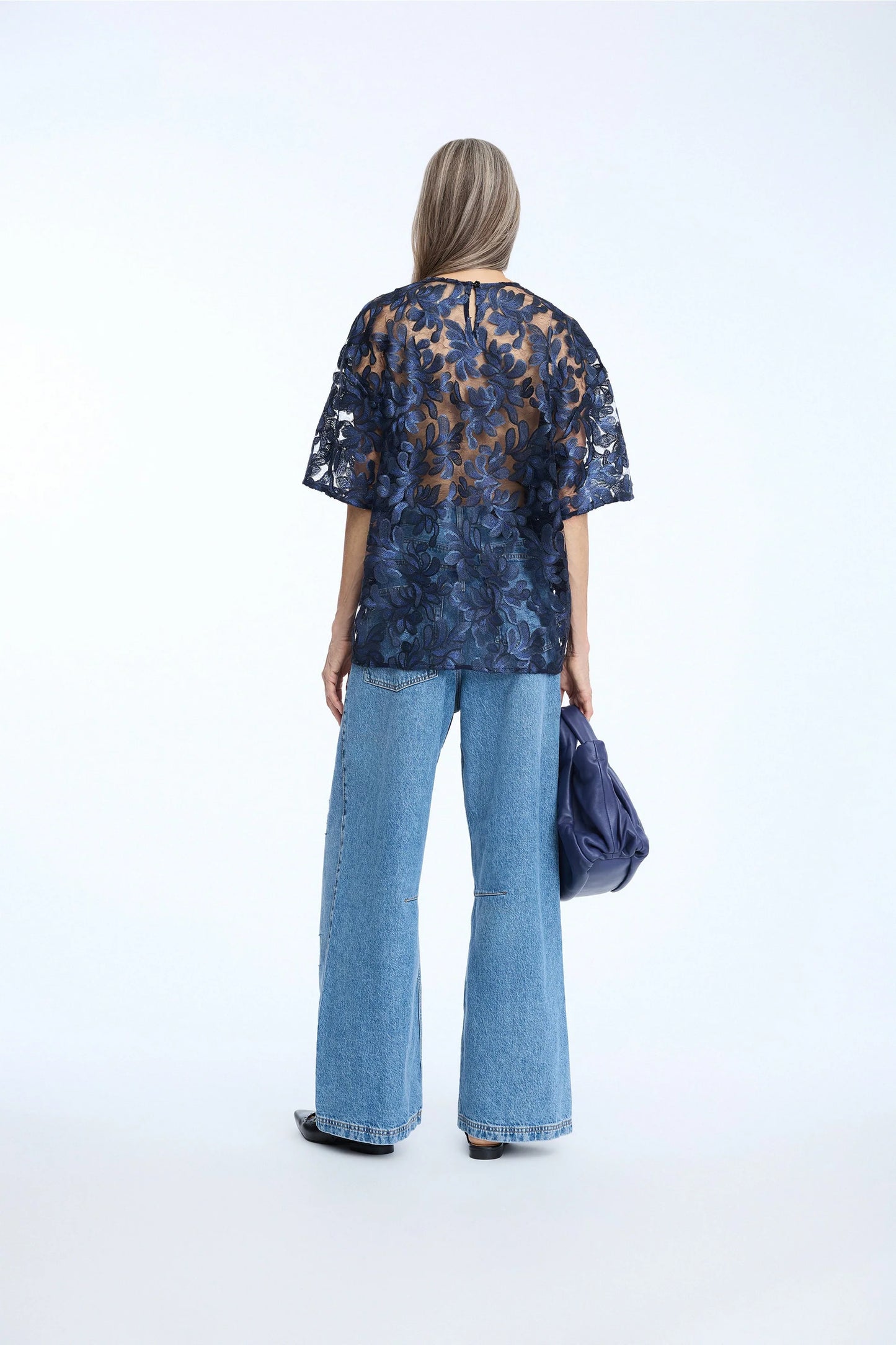NATALYA TOP - INDIGO