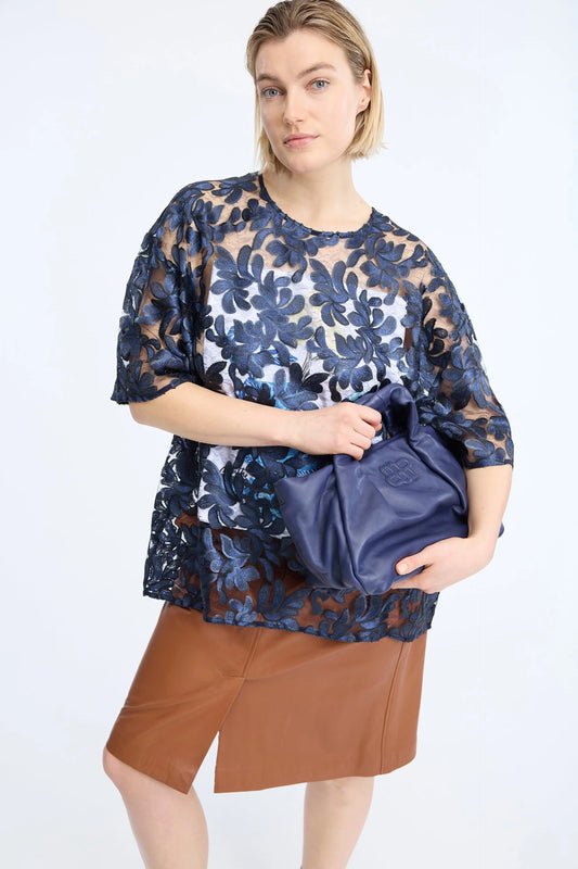 NATALYA TOP - INDIGO
