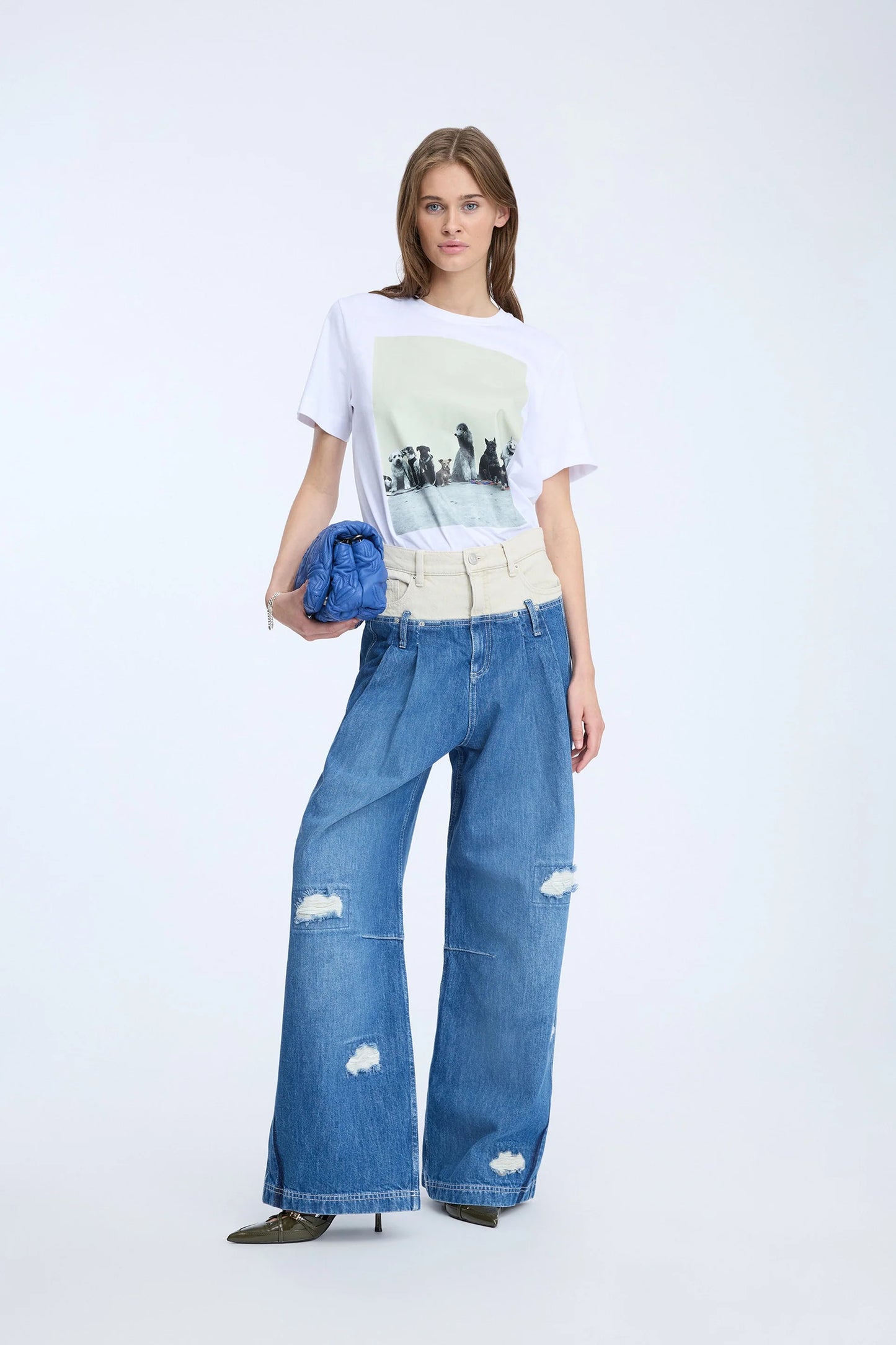 NYLA T-SHIRT - WHITE