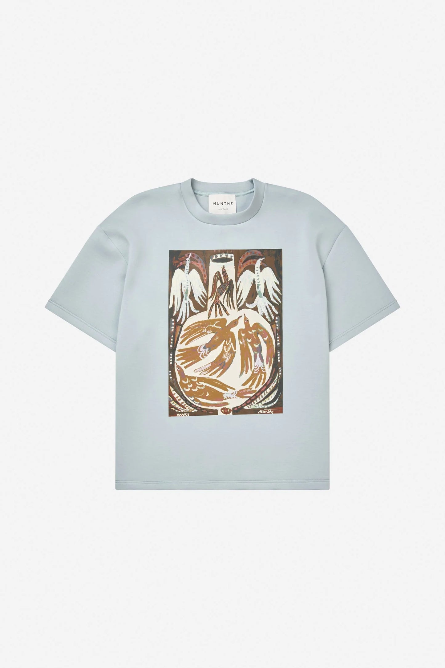 NAPLOI T-SHIRT/LIGHT BLUE