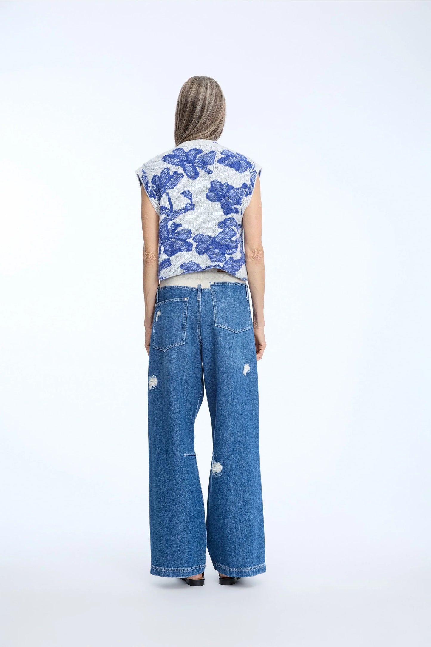 NURALIA KNIT - MIX BLUE
