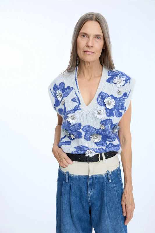 NURALIA KNIT - MIX BLUE
