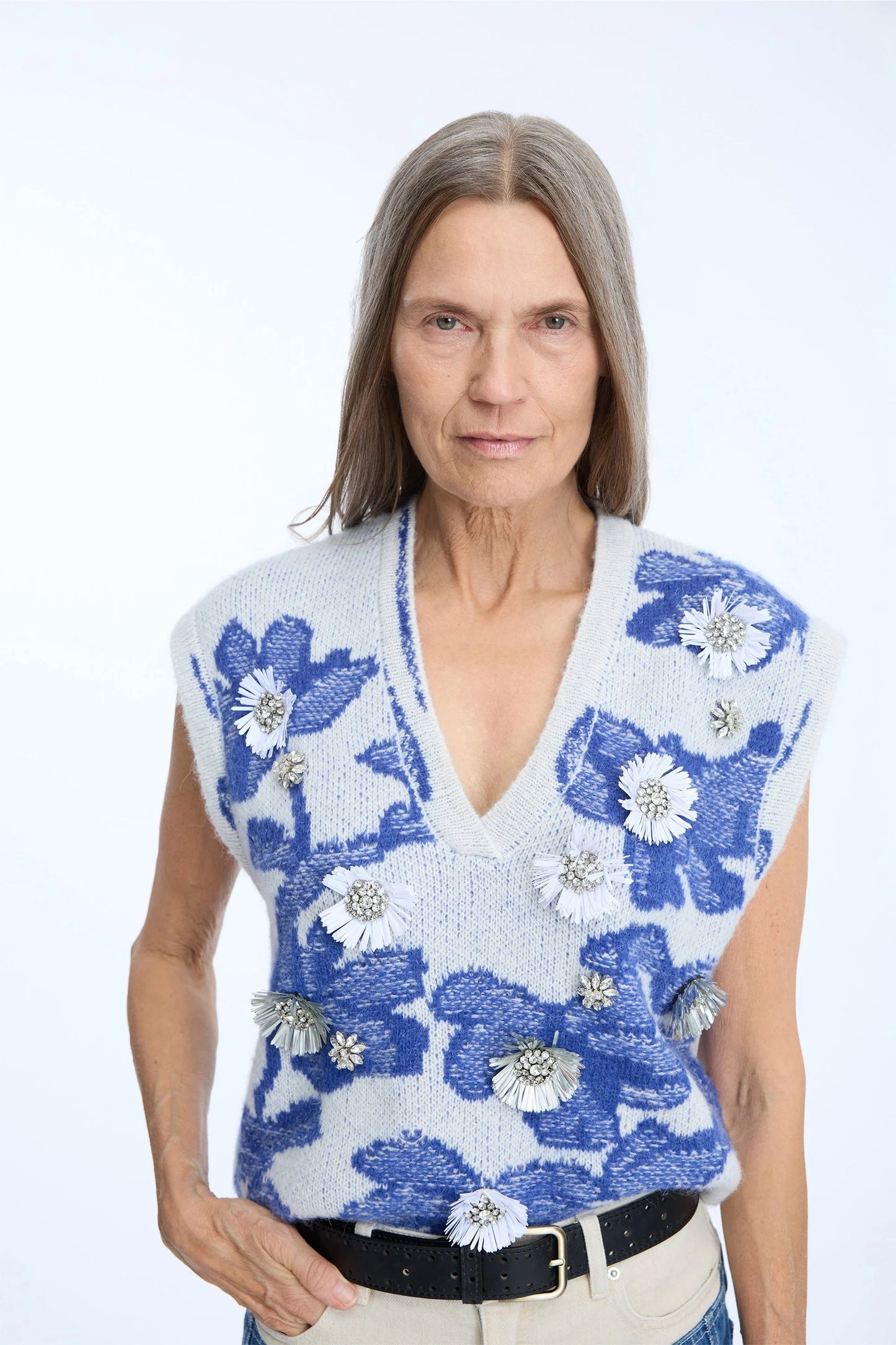 NURALIA KNIT - MIX BLUE