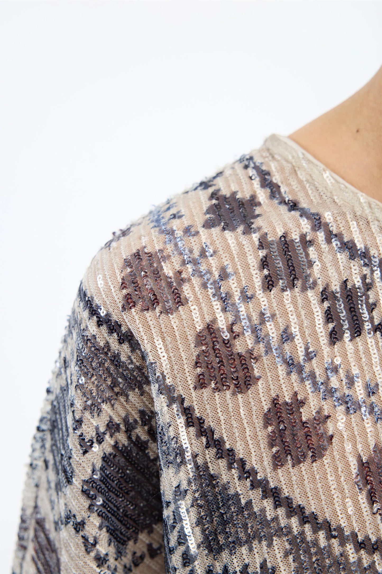 VUNNY TOP  - PRINT CAMEL