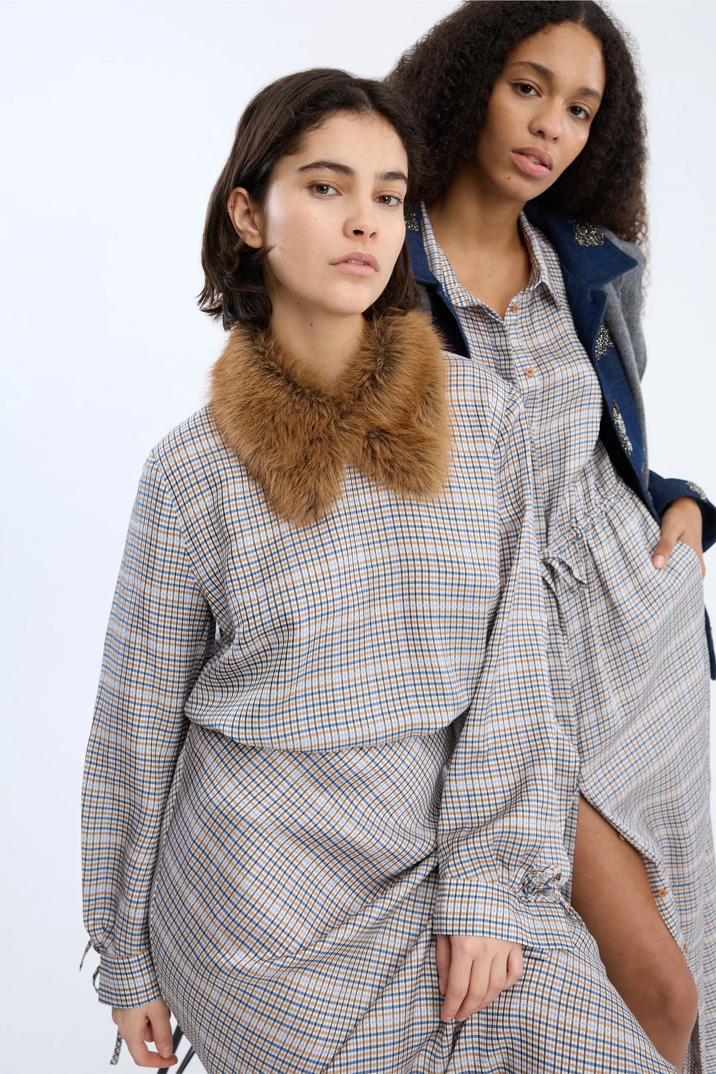VASILA TOP - MIX BLUE