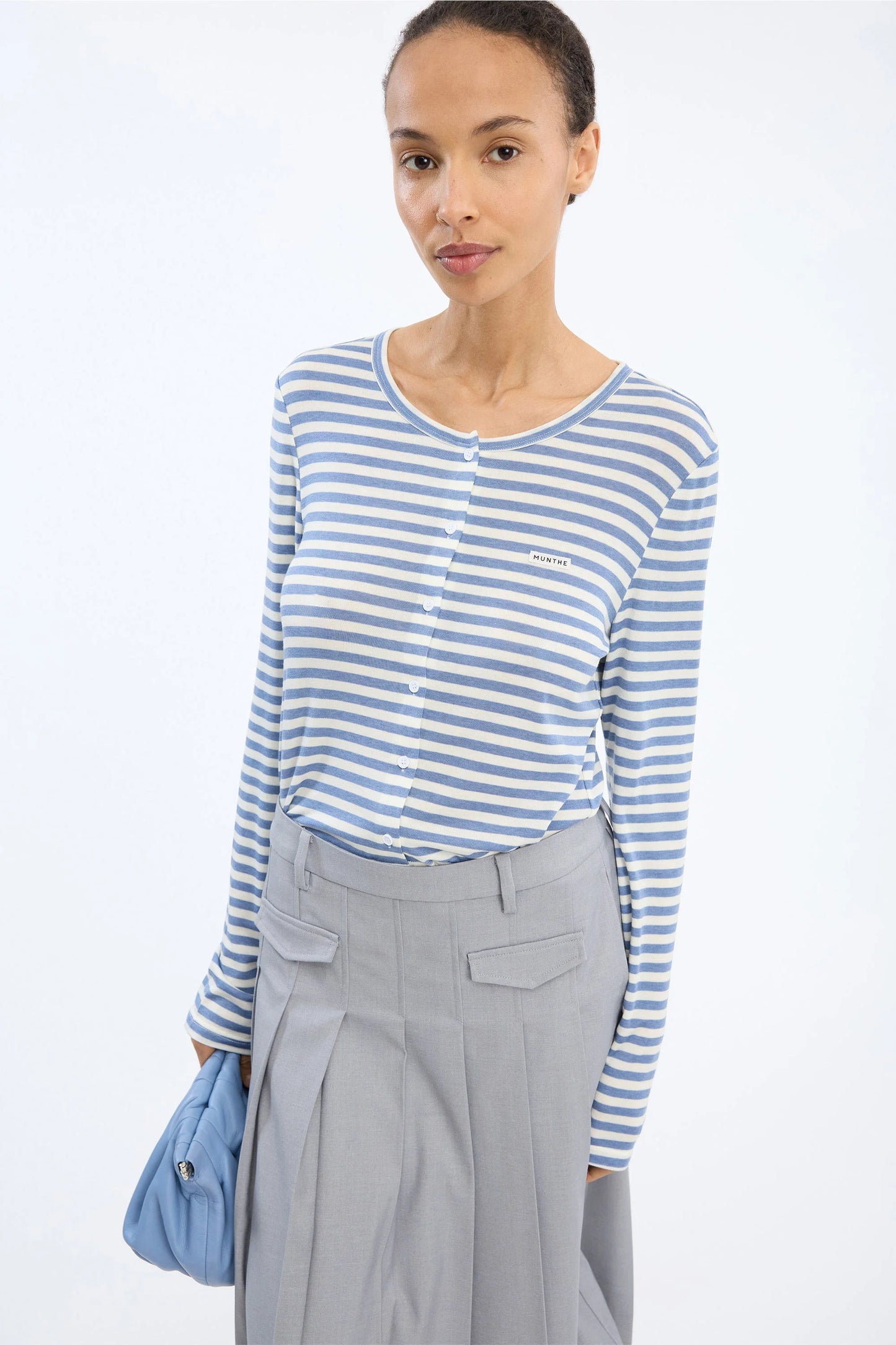 VOELIA TOP - BLUE