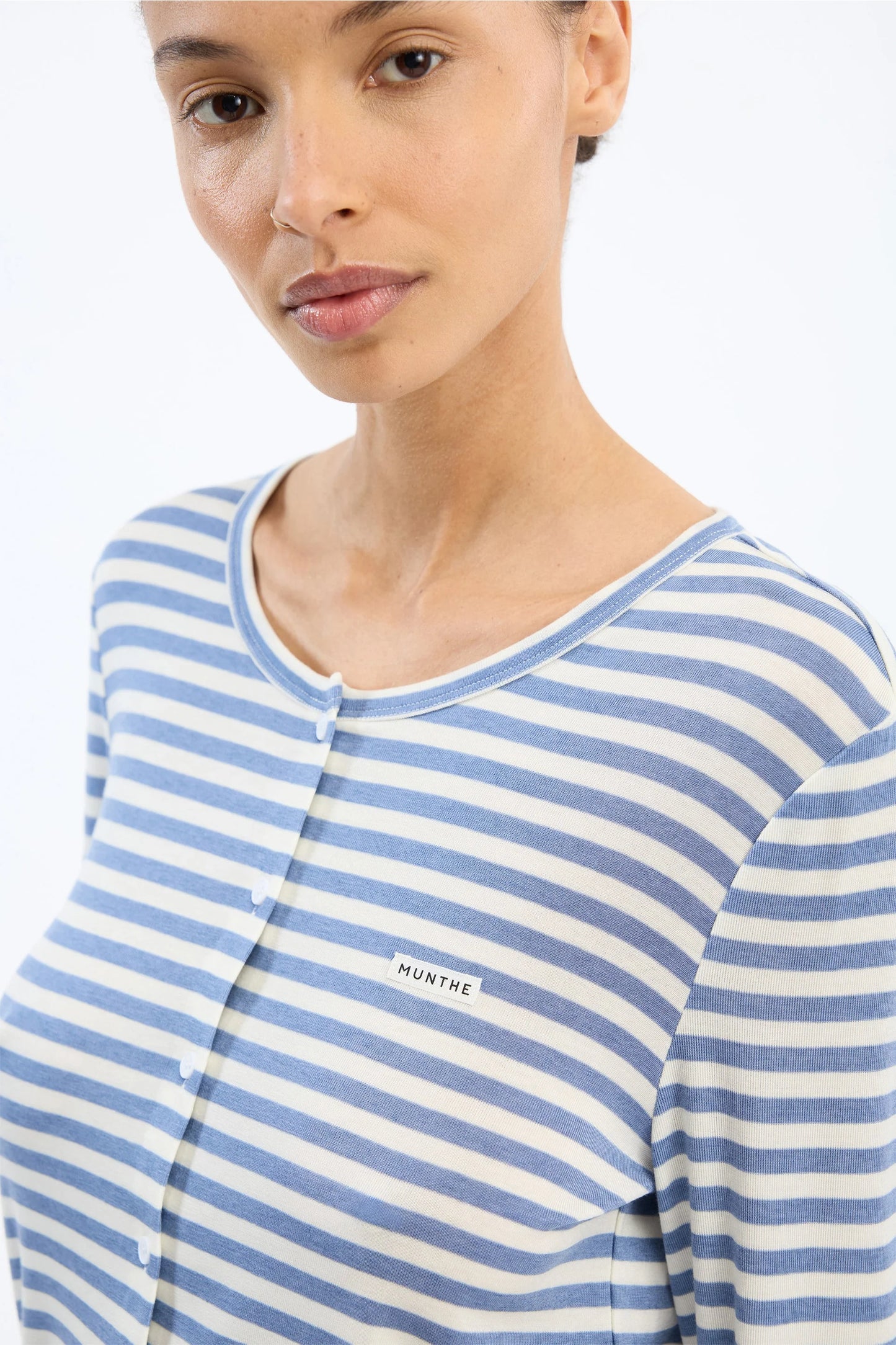 VOELIA TOP - BLUE