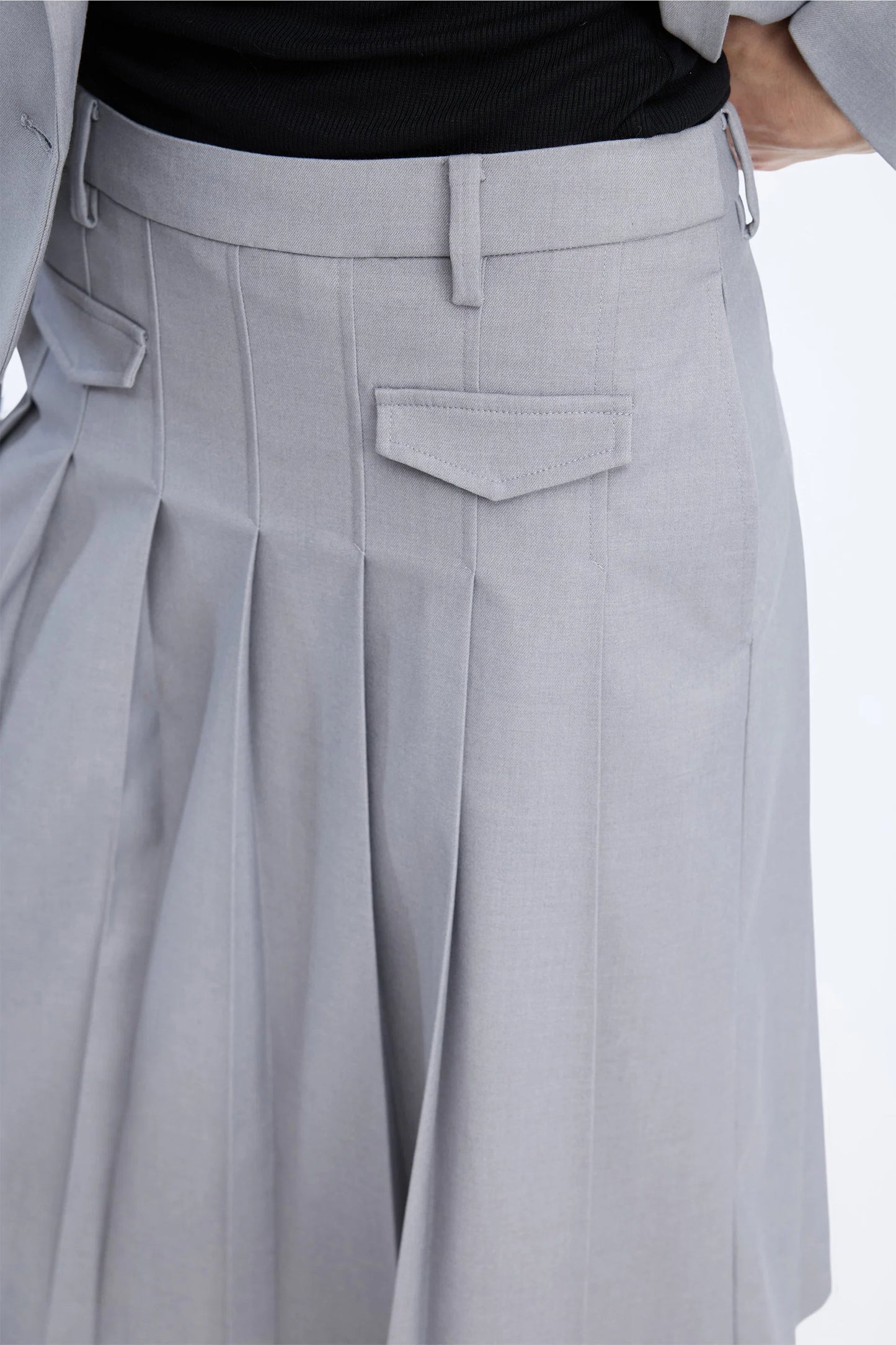 VIRONICAE SKIRT - GREY