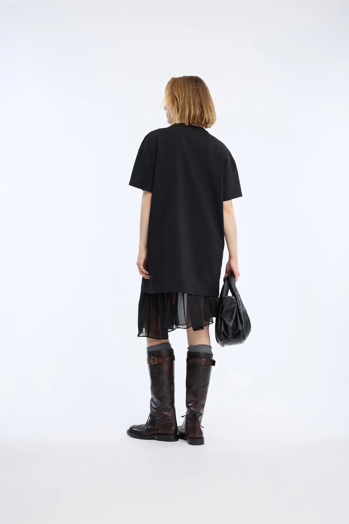 VISORLESS KJOLE - BLACK