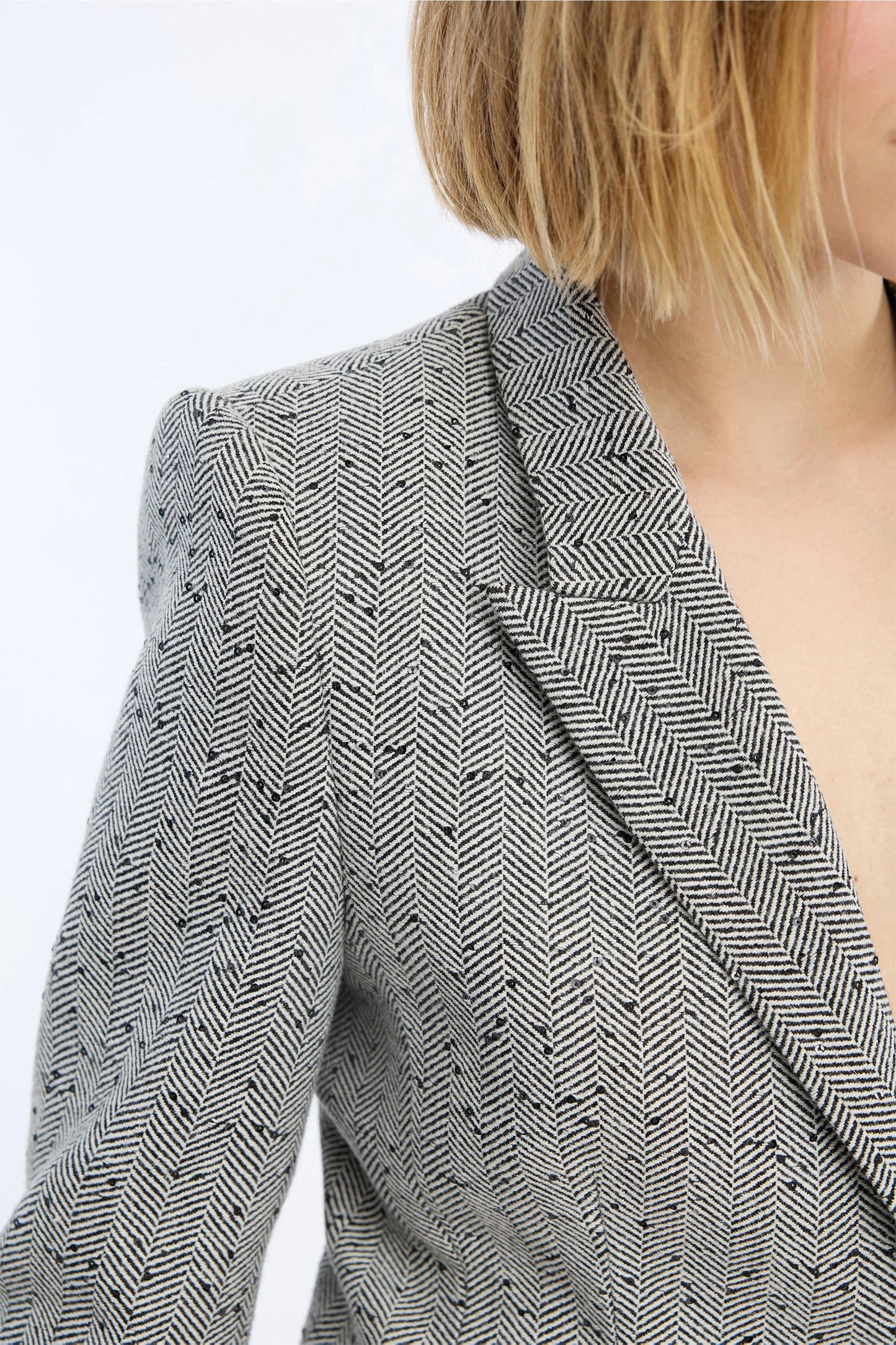LAWO BLAZER - CHARCOAL