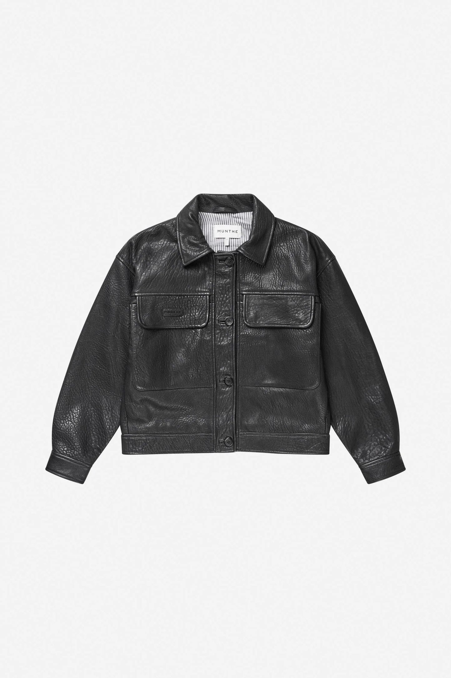 VINETH LEATHER - BLACK