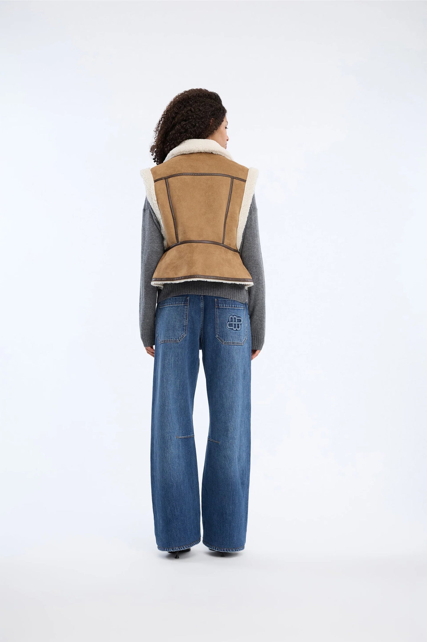VIGOR VEST FAKE FUR - NATURE