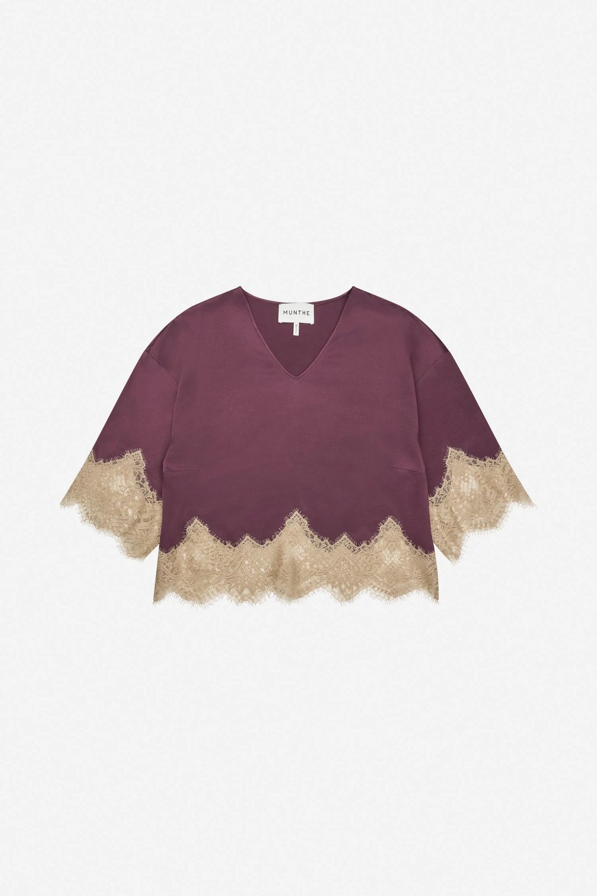 CAFIRA TOP - PLUM