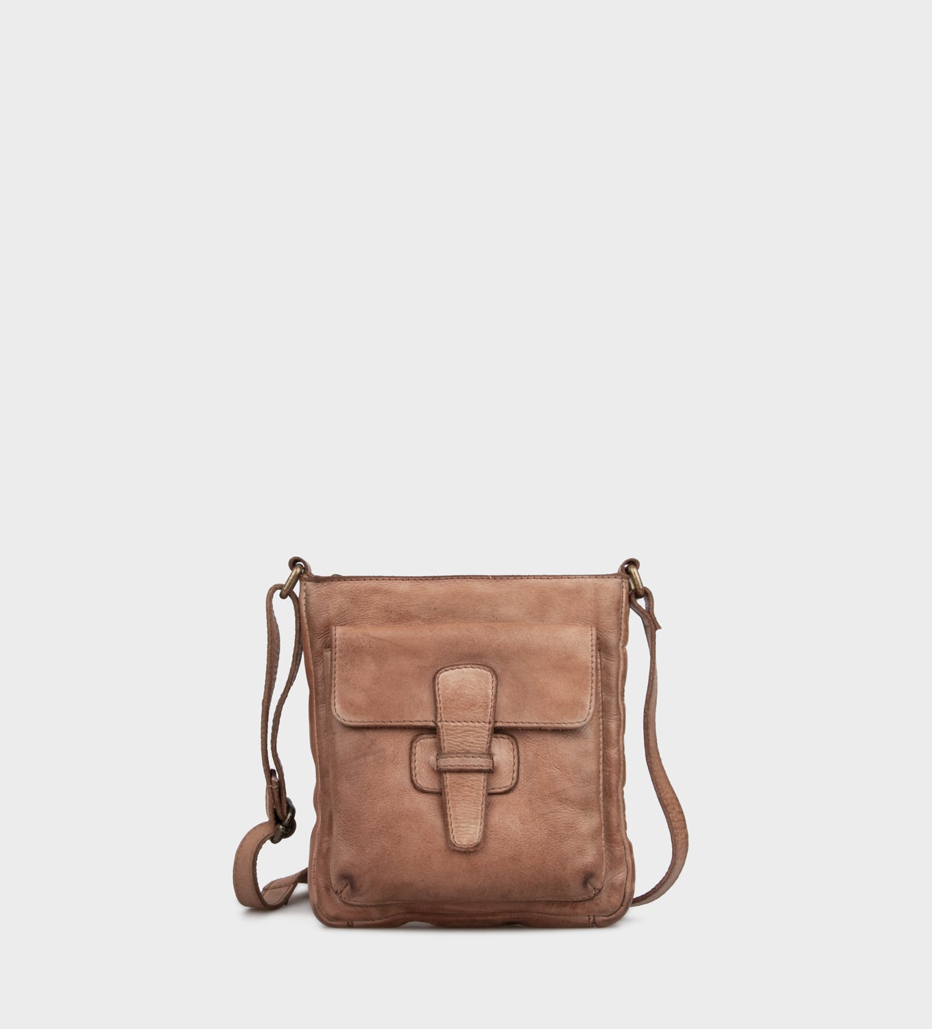 LIBBY URBAN CROSSBODY -  WALNUT