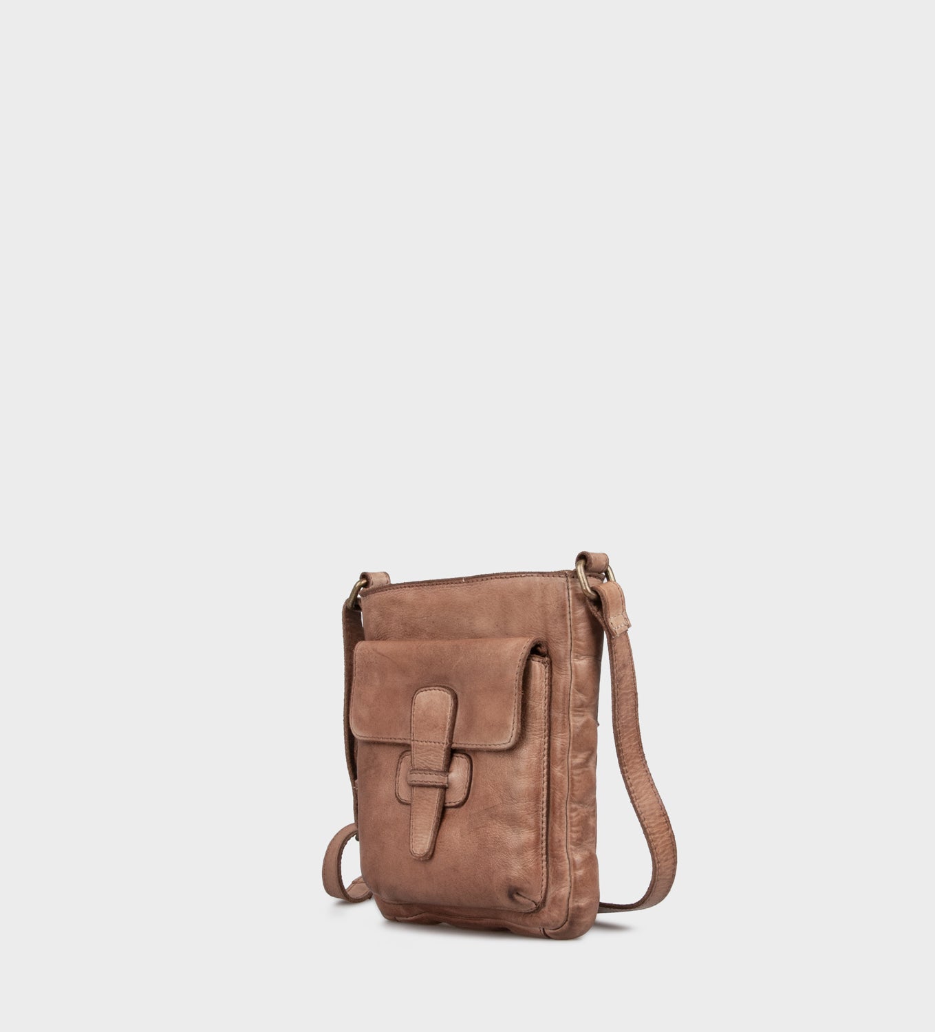 LIBBY URBAN CROSSBODY -  WALNUT