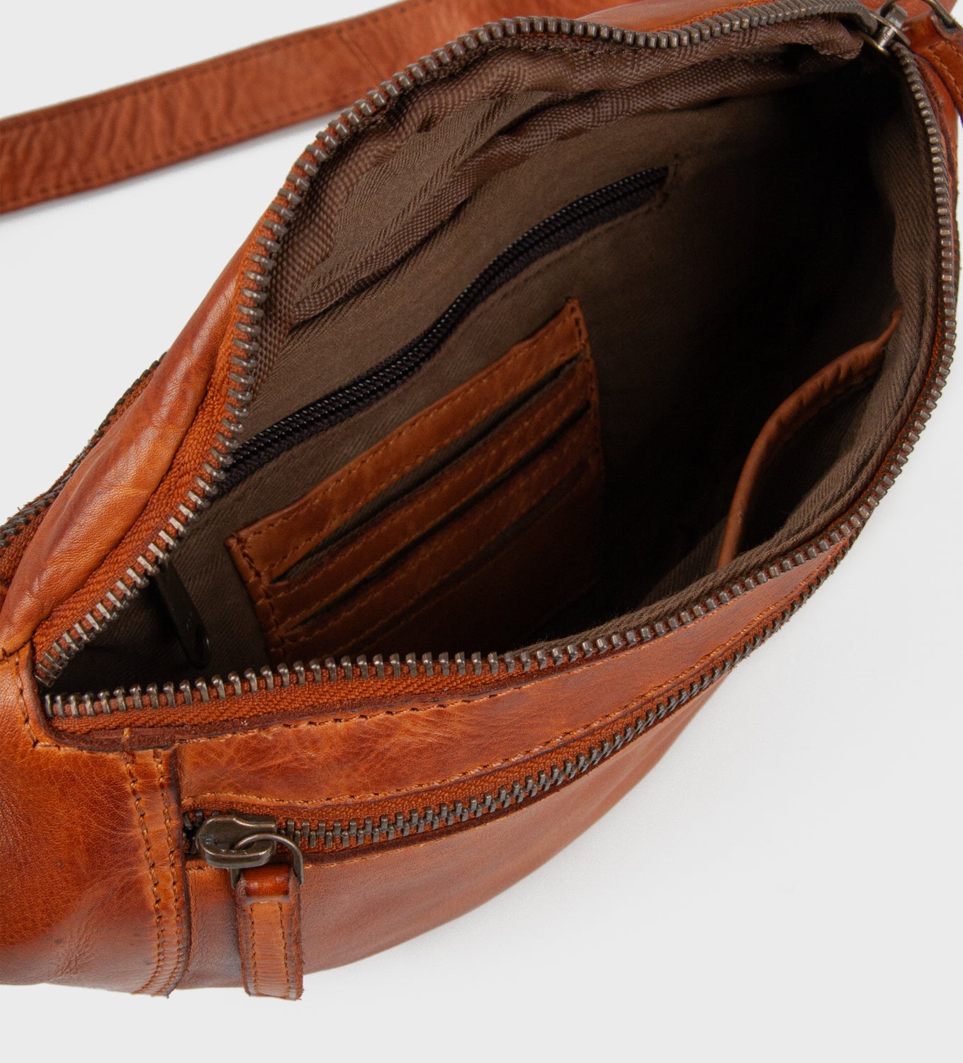 NOXON URBAN BUMBAG - 222 COGNAC