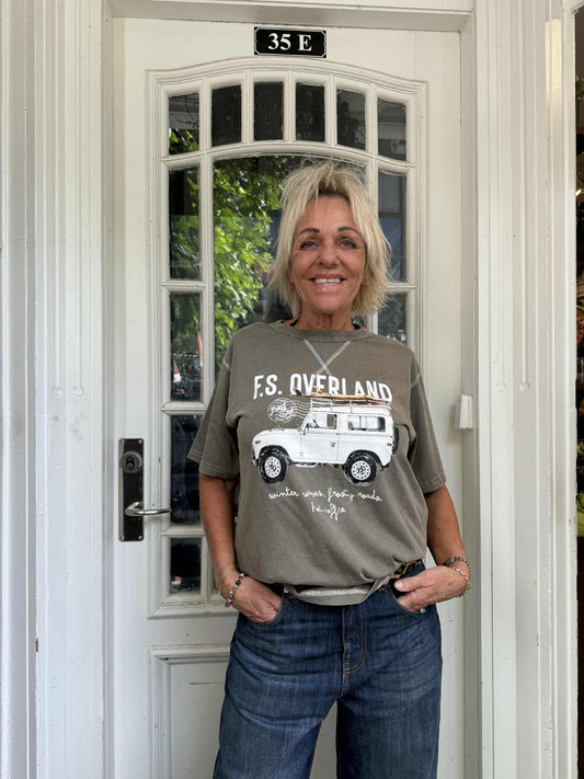 OVERLAND T-SHIRT - SLATE GREEN