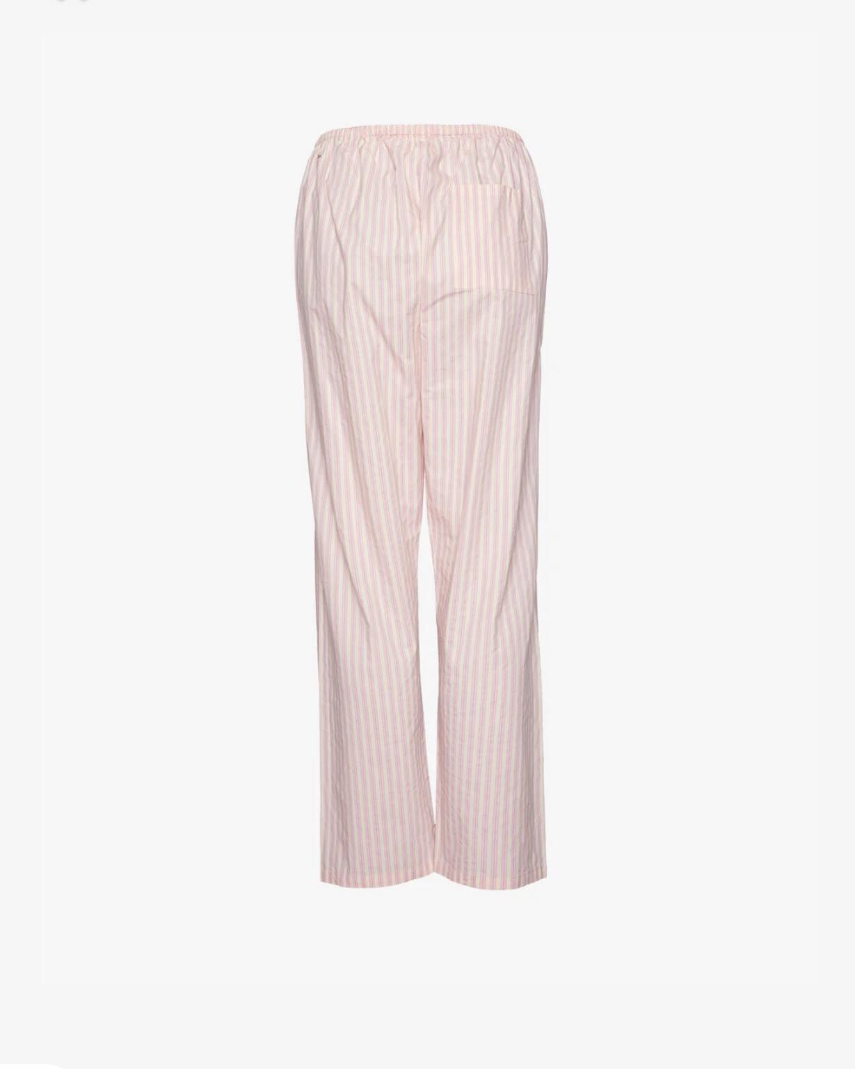 Asta Organic Cotton Pants - Pink stripe